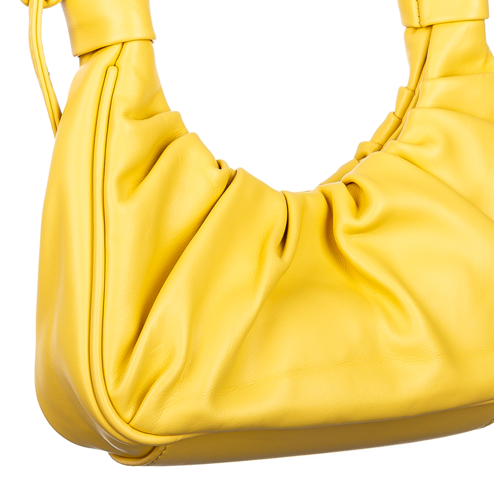 Γυναικεία τσάντα Critia κίτρινη, 3 - Kalapod.gr